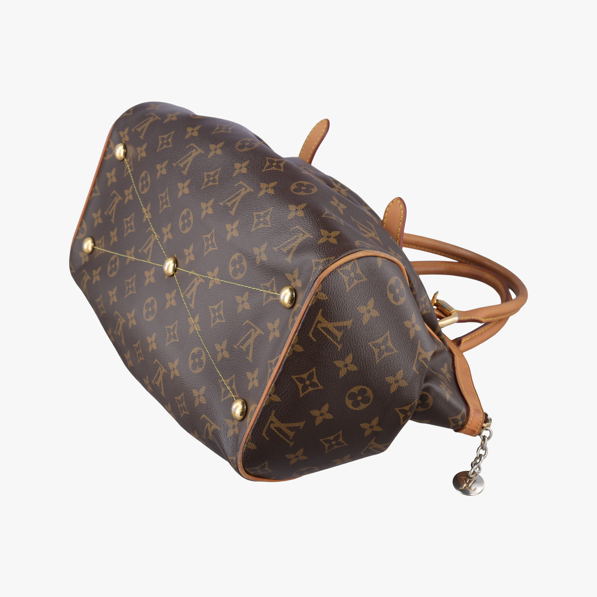 Secondhand Louis Vuitton TIVOLI GM Brown Monogram Canvas M40144 handbag | stylenewstar