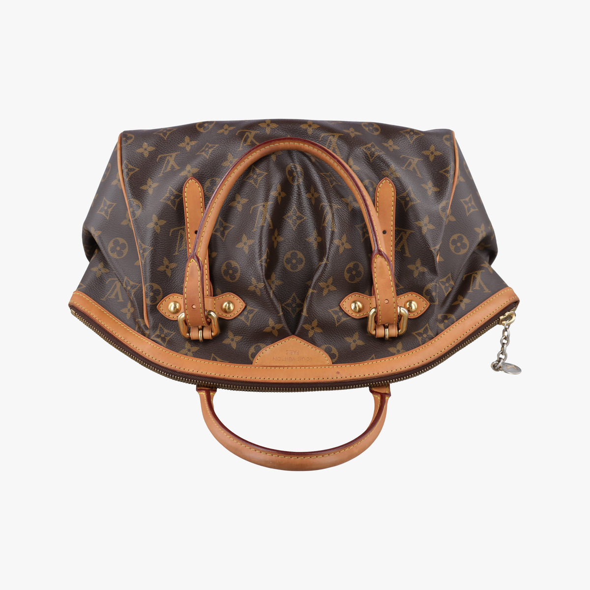 Secondhand Louis Vuitton TIVOLI GM Brown Monogram Canvas M40144 handbag | stylenewstar