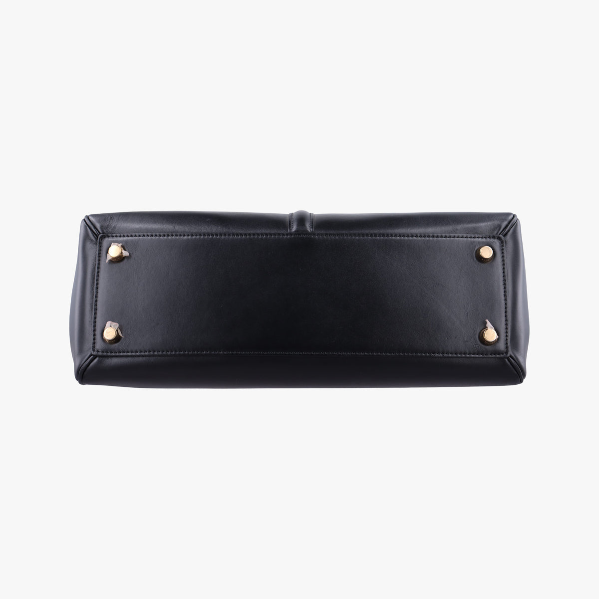 Pre-owned Celine 16 Bag Black Calfskin  shoulderbag | stylenewstar