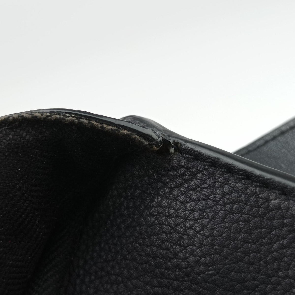 Pre-owned Loewe hammock Black leather  shoulderbag | stylenewstar