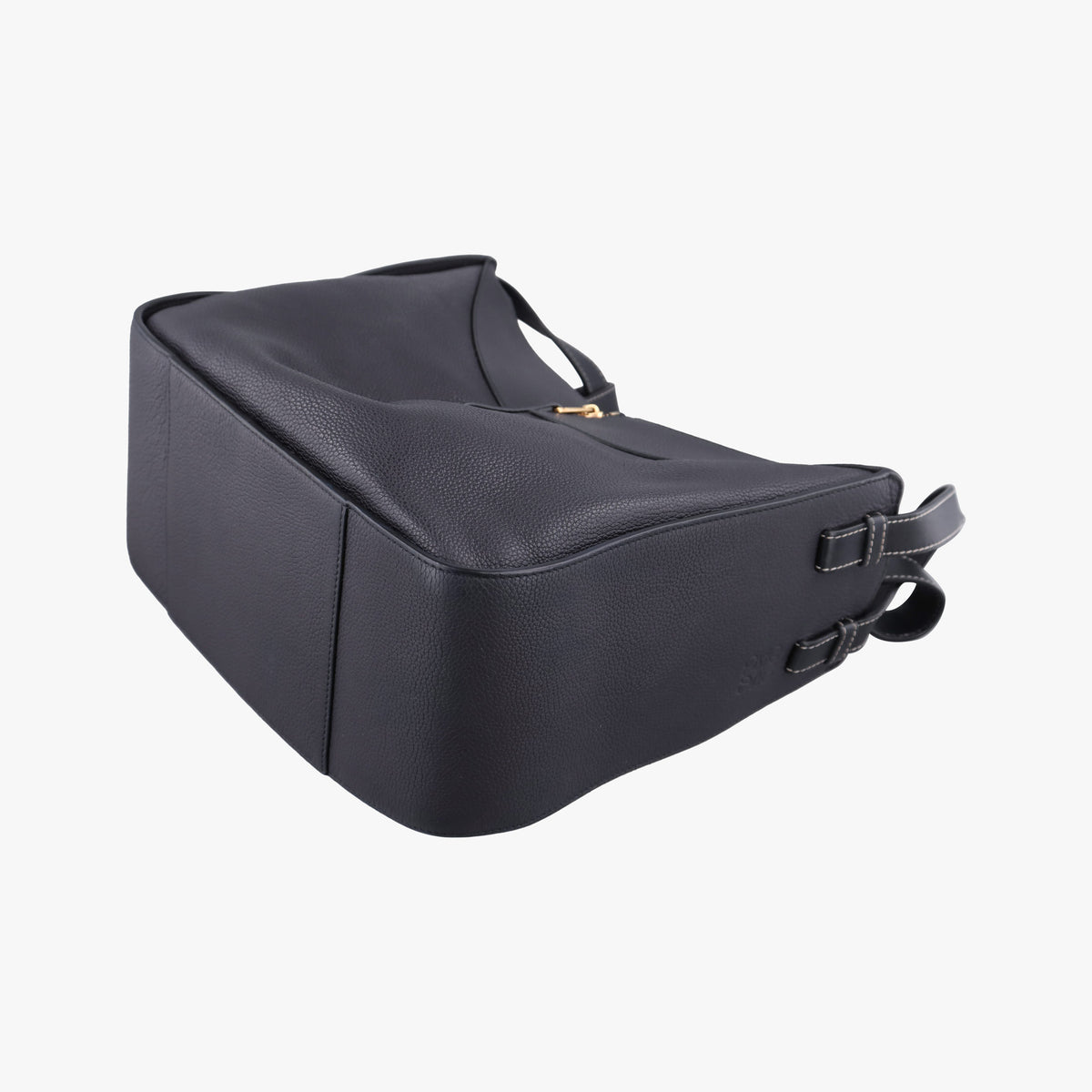 Pre-owned Loewe hammock Black leather  shoulderbag | stylenewstar