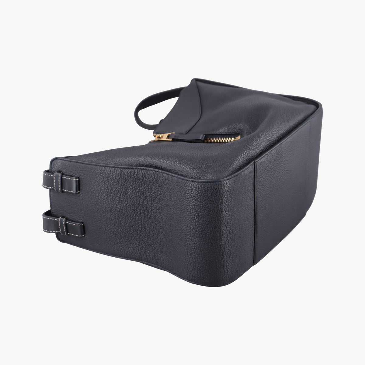 Pre-owned Loewe hammock Black leather  shoulderbag | stylenewstar