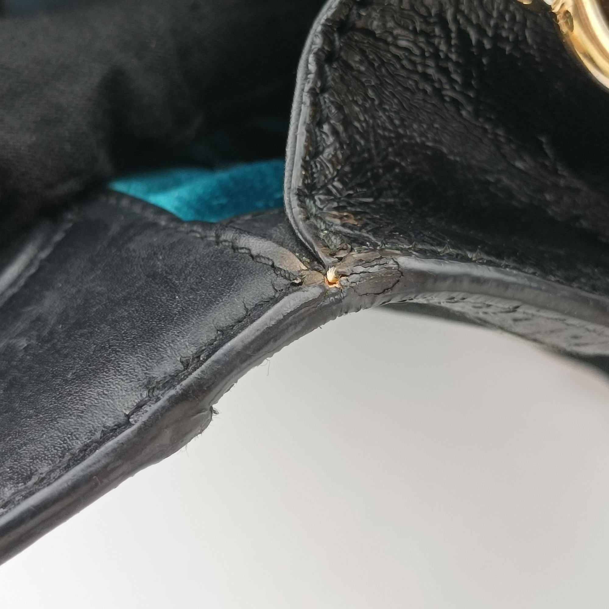 Pre-owned Gucci Ophidia Black Suede×leather 503877 shoulderbag | stylenewstar
