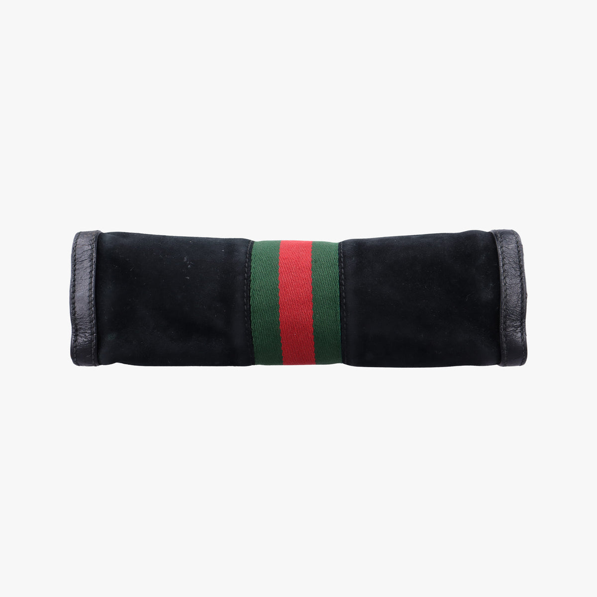 Pre-owned Gucci Ophidia Black Suede×leather 503877 shoulderbag | stylenewstar