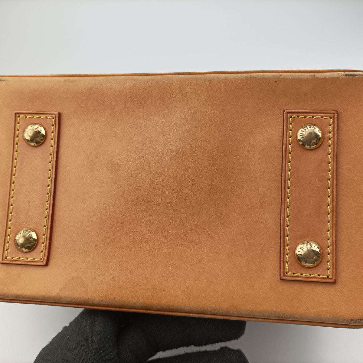 Pre-owned Louis Vuitton Alma BB　 Brown Monogram Canvas M53152 handbag | stylenewstar