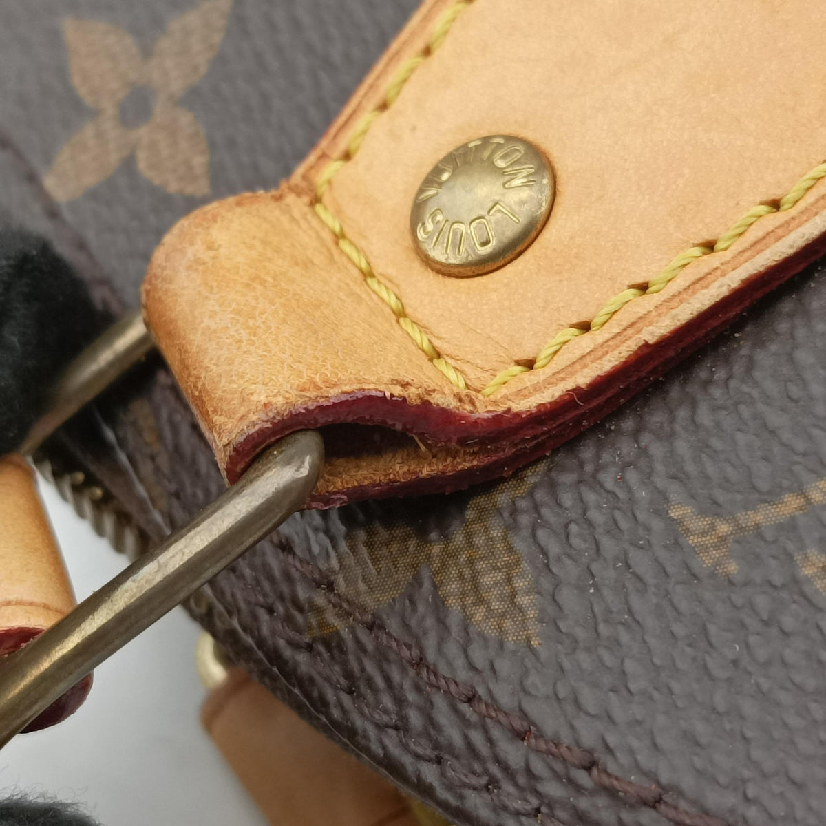 Pre-owned Louis Vuitton Alma BB　 Brown Monogram Canvas M53152 handbag | stylenewstar