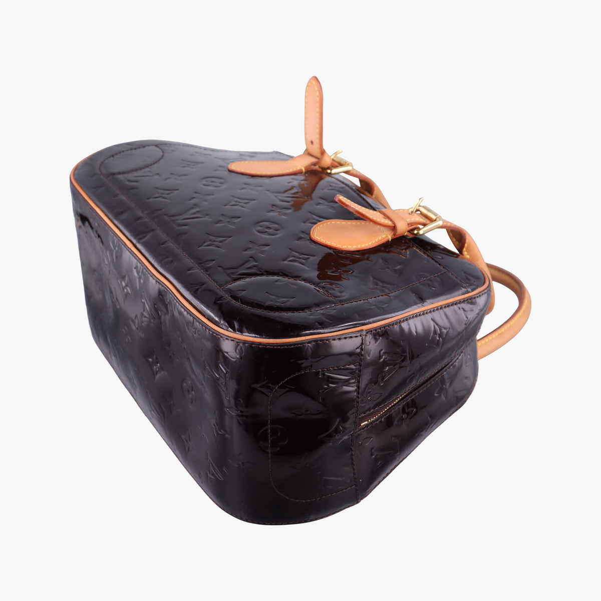 Pre-owned Louis Vuitton Summit Drive Amarante Vernis M93516 handbag | stylenewstar