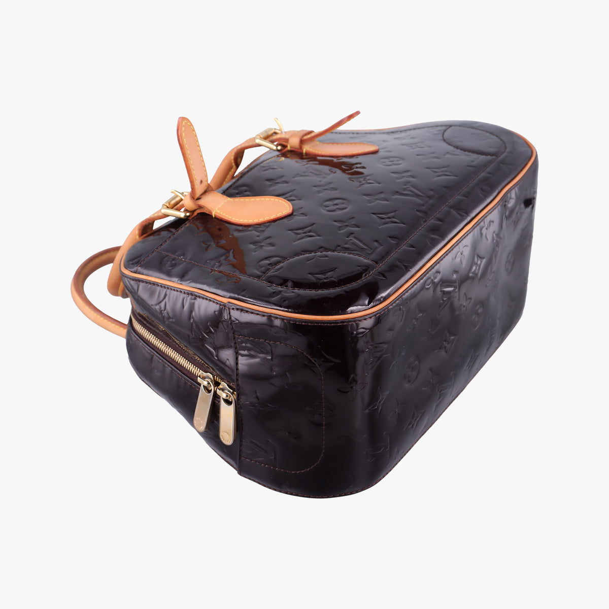 Pre-owned Louis Vuitton Summit Drive Amarante Vernis M93516 handbag | stylenewstar