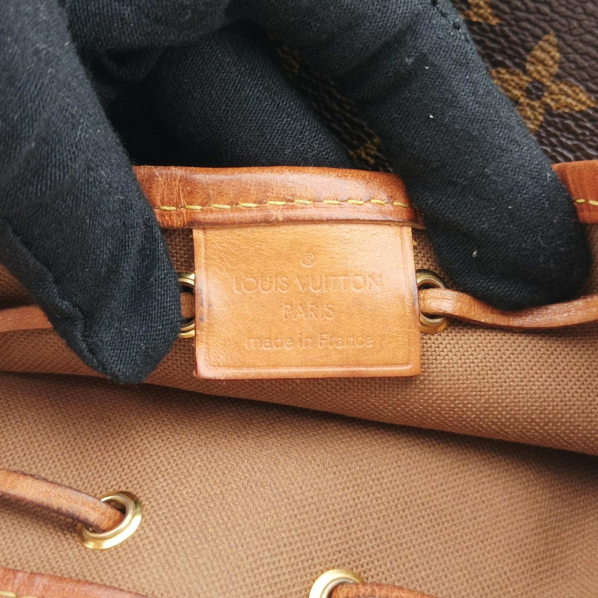 Pre-owned Louis Vuitton Nano Noe Brown Monogram canvas M41346 shoulderbag | stylenewstar