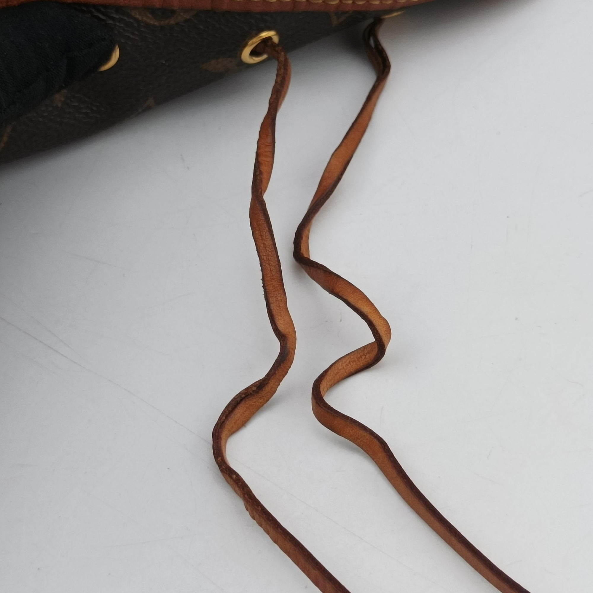 Pre-owned Louis Vuitton Nano Noe Brown Monogram canvas M41346 shoulderbag | stylenewstar