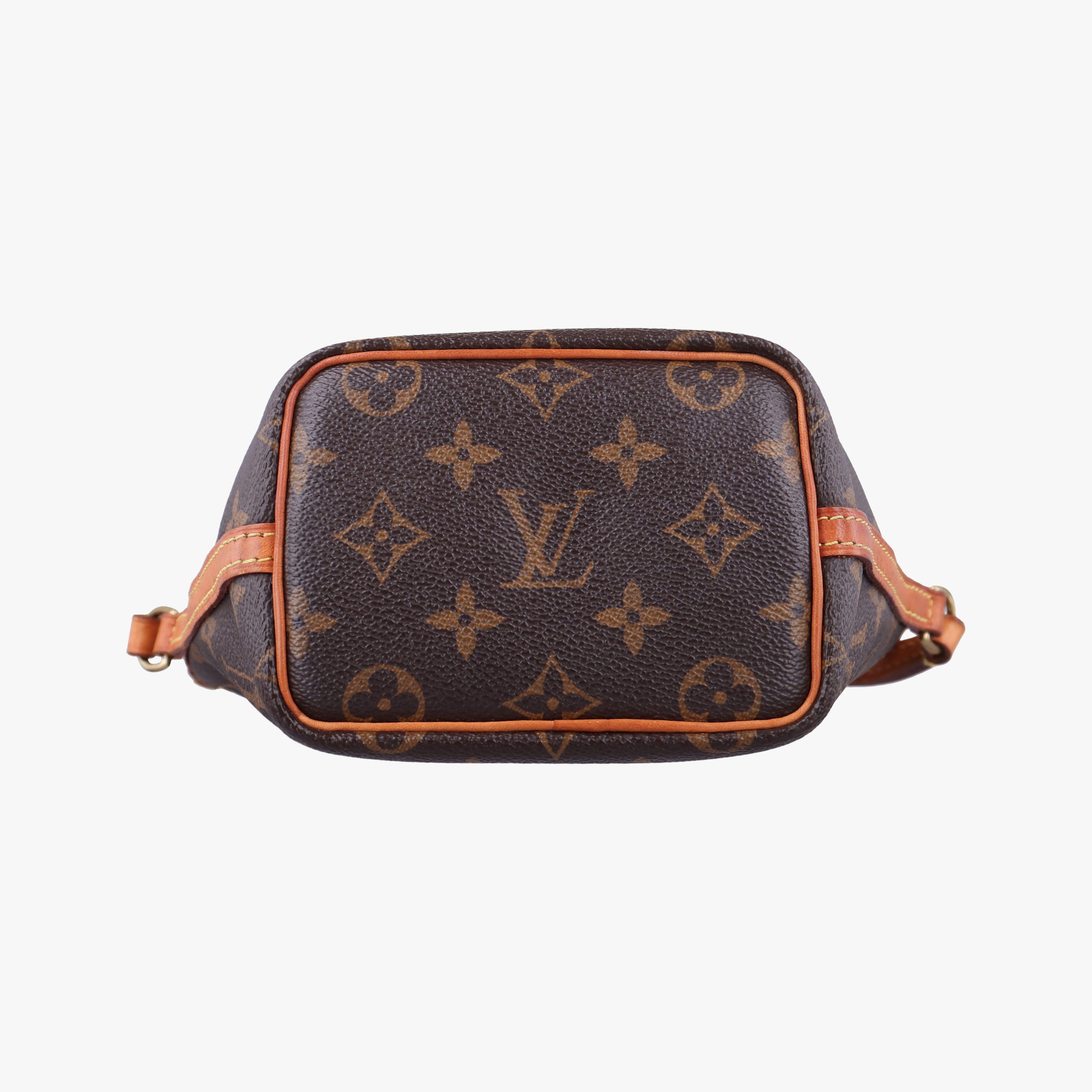 Pre-owned Louis Vuitton Nano Noe Brown Monogram canvas M41346 shoulderbag | stylenewstar