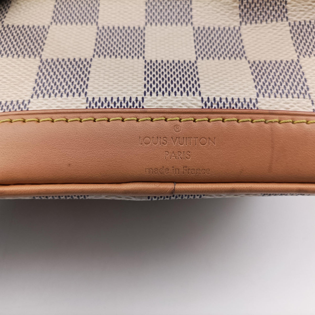 Pre-owned Louis Vuitton Vivienne Nano Noe AZUR Damier Canvas N40511 shoulderbag | stylenewstar