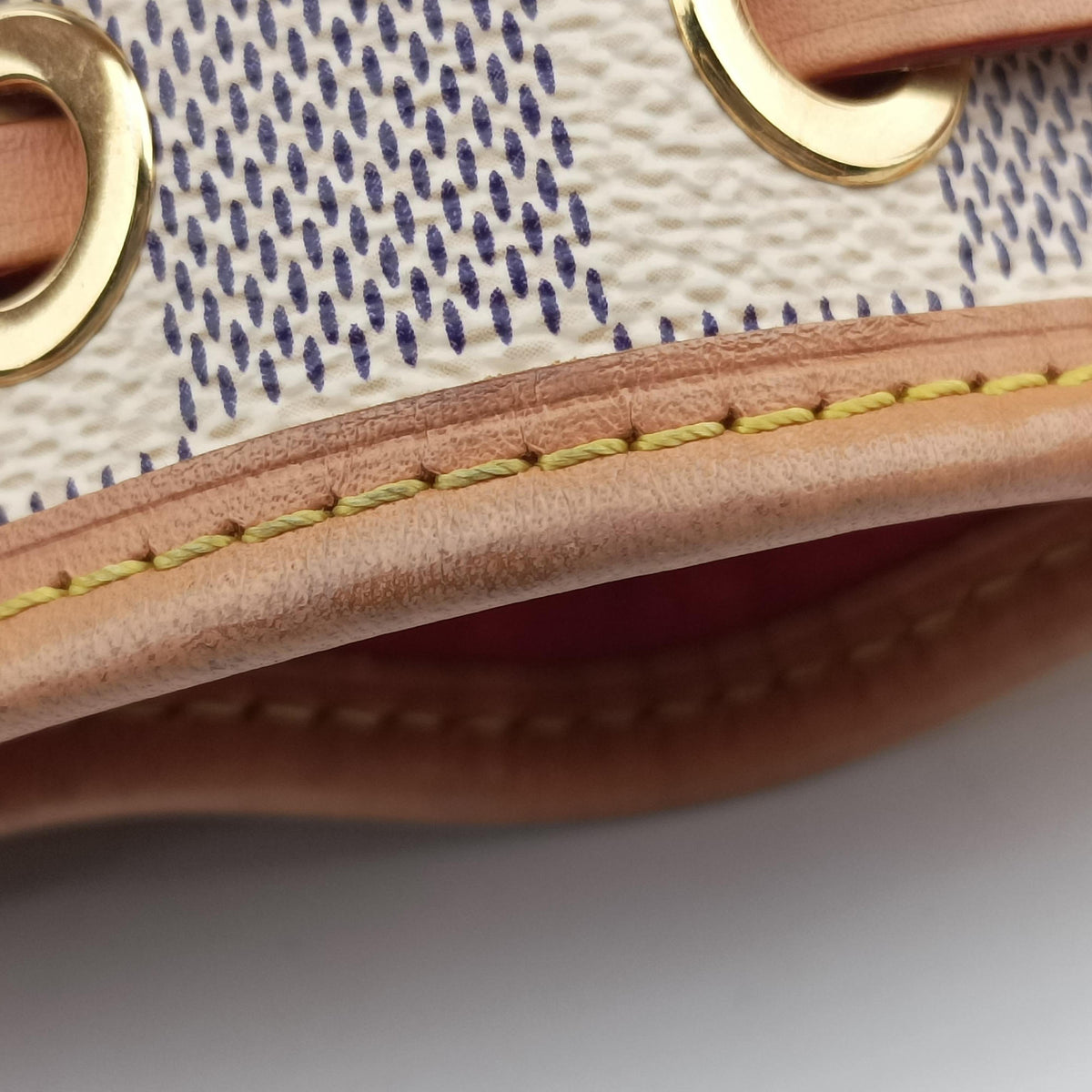 Pre-owned Louis Vuitton Vivienne Nano Noe AZUR Damier Canvas N40511 shoulderbag | stylenewstar