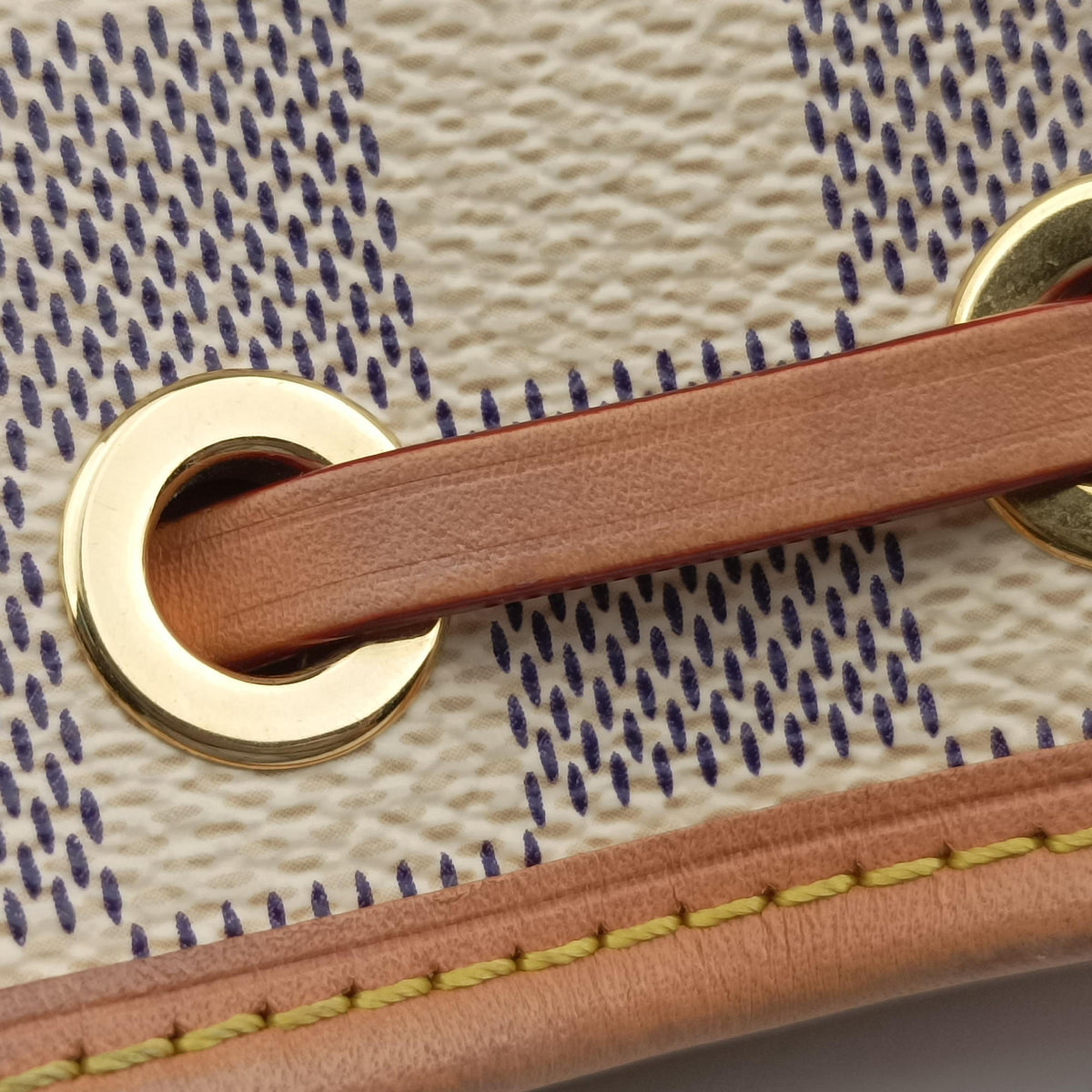 Pre-owned Louis Vuitton Vivienne Nano Noe AZUR Damier Canvas N40511 shoulderbag | stylenewstar