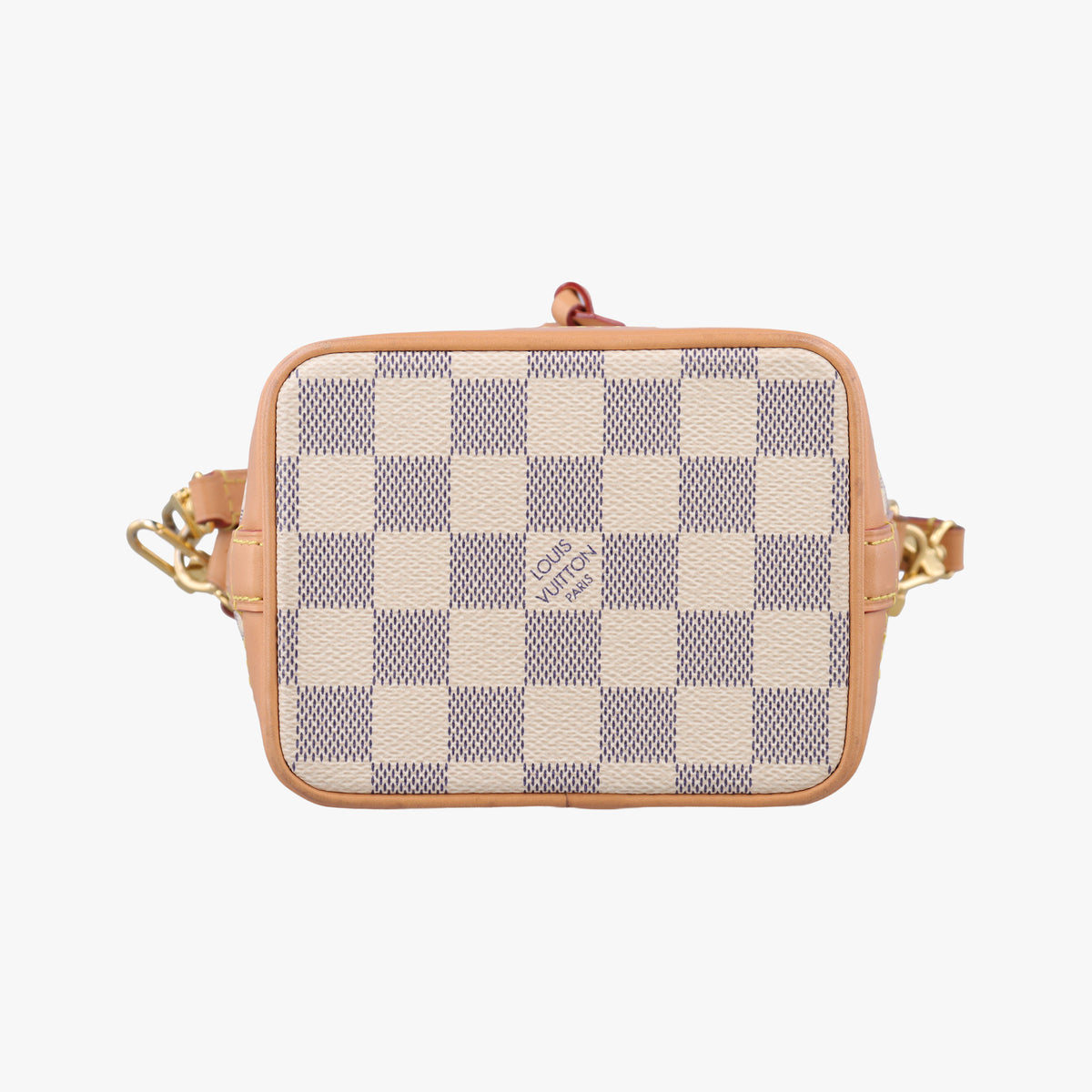 Pre-owned Louis Vuitton Vivienne Nano Noe AZUR Damier Canvas N40511 shoulderbag | stylenewstar