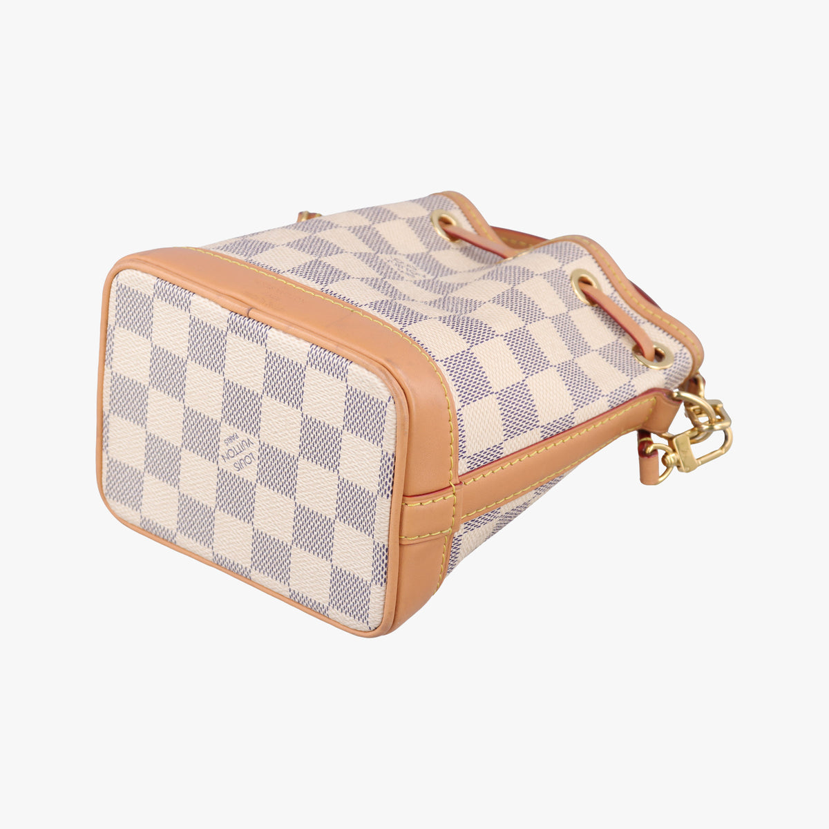 Pre-owned Louis Vuitton Vivienne Nano Noe AZUR Damier Canvas N40511 shoulderbag | stylenewstar