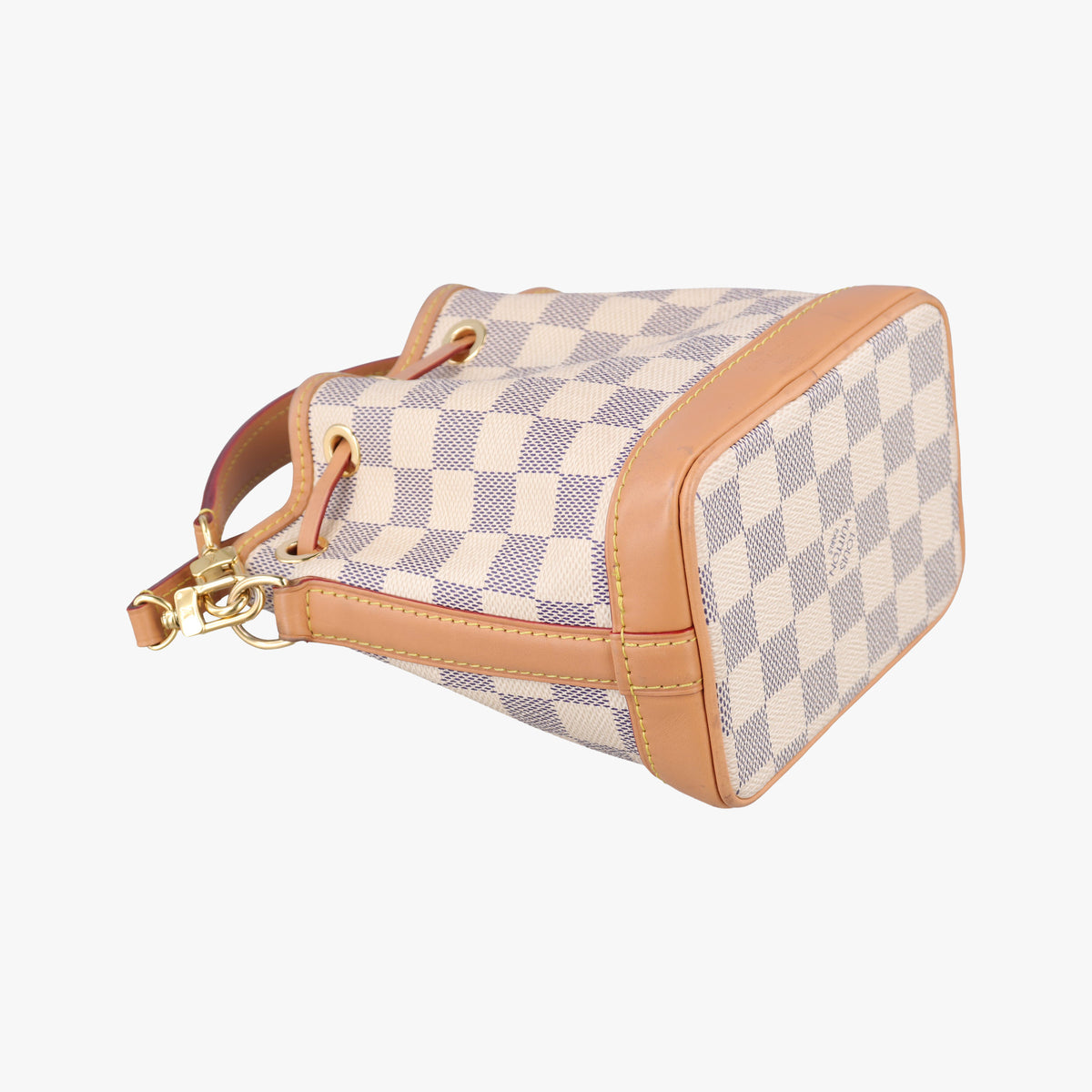Pre-owned Louis Vuitton Vivienne Nano Noe AZUR Damier Canvas N40511 shoulderbag | stylenewstar