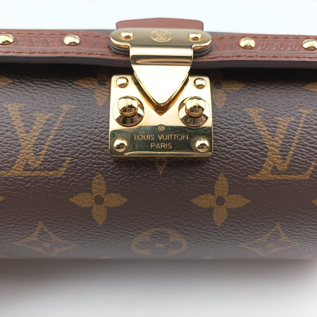 Secondhand Louis Vuitton Papillon Trunk Brown Monogram Canvas×calf leather M57835 shoulderbag | stylenewstar