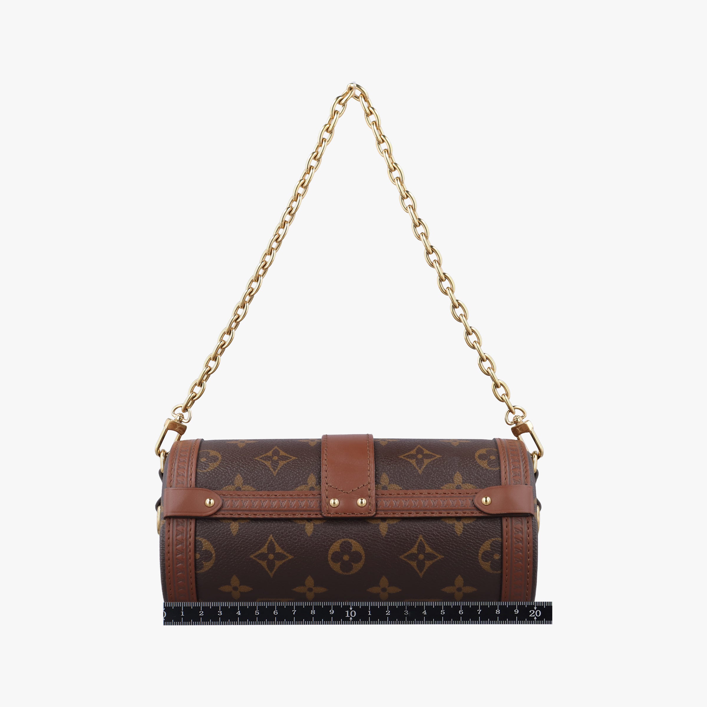 Secondhand Louis Vuitton Papillon Trunk Brown Monogram Canvas×calf leather M57835 shoulderbag | stylenewstar