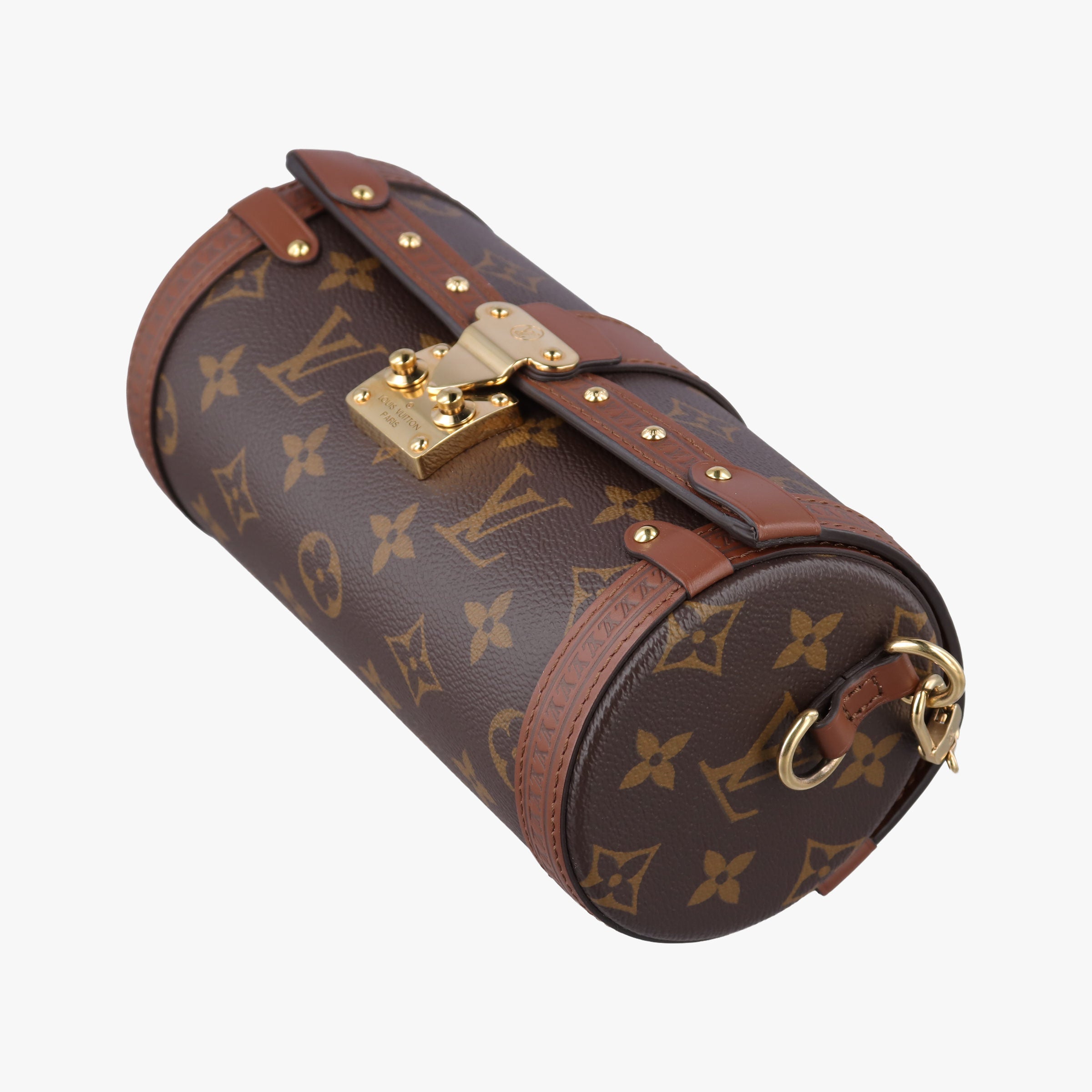 Secondhand Louis Vuitton Papillon Trunk Brown Monogram Canvas×calf leather M57835 shoulderbag | stylenewstar