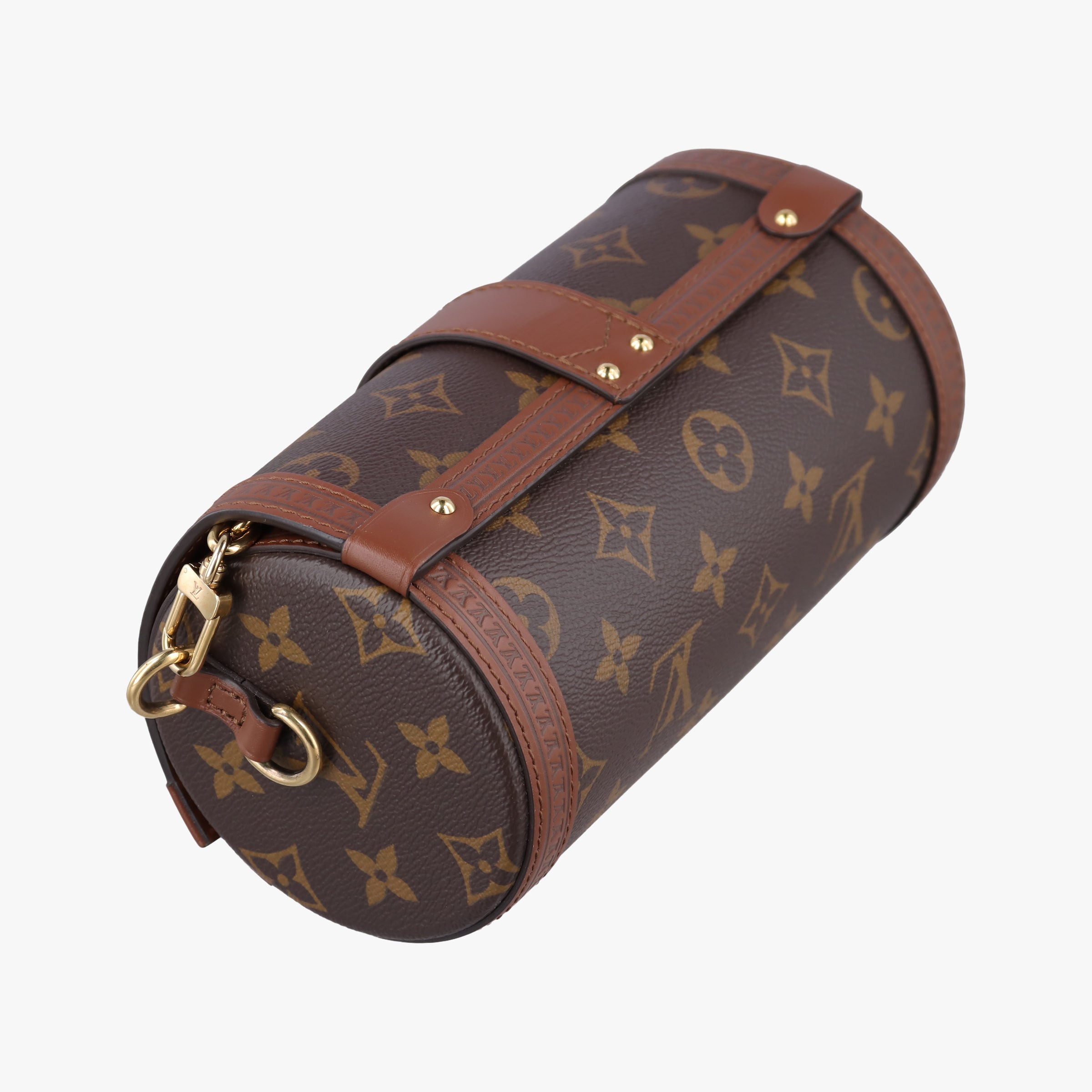 Secondhand Louis Vuitton Papillon Trunk Brown Monogram Canvas×calf leather M57835 shoulderbag | stylenewstar