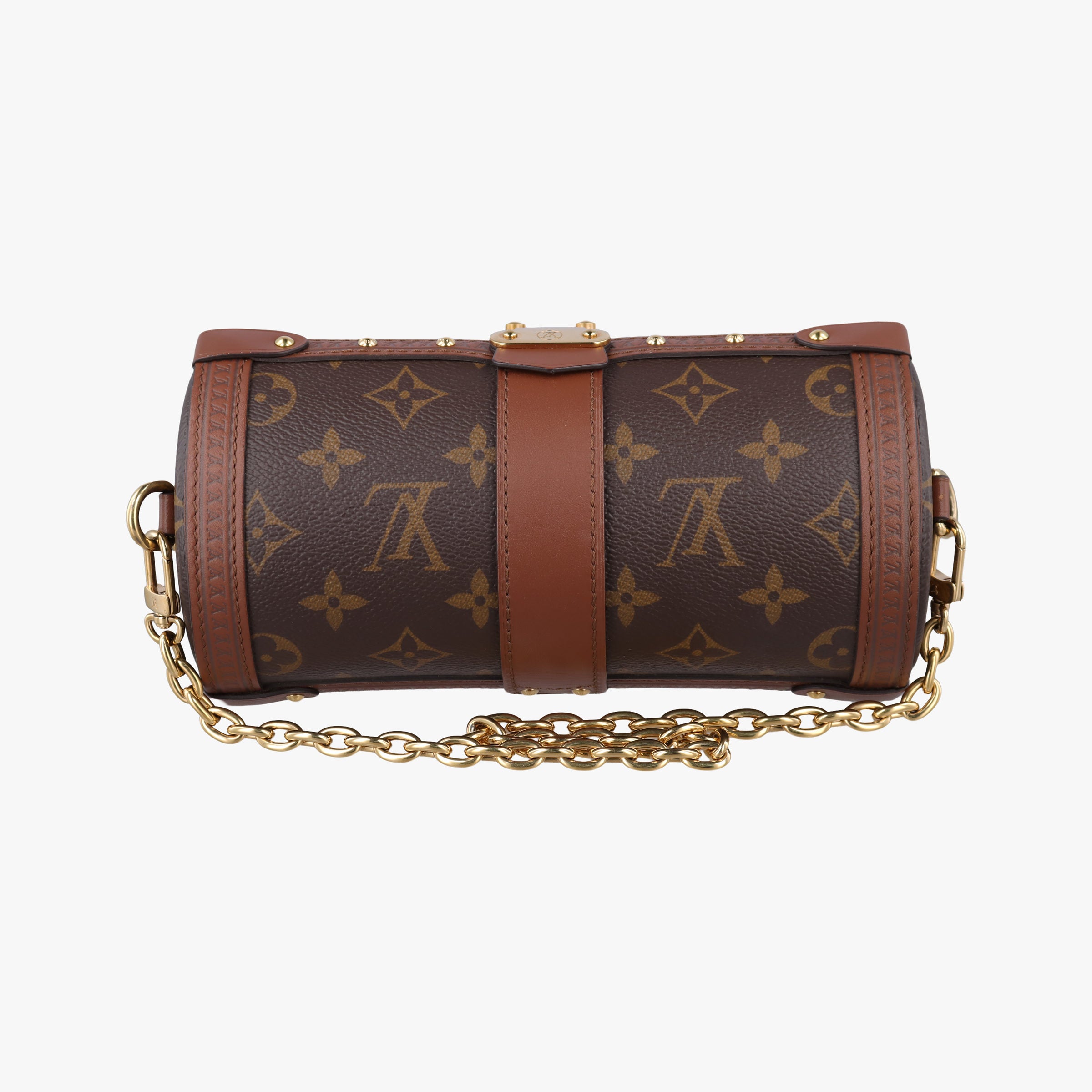 Secondhand Louis Vuitton Papillon Trunk Brown Monogram Canvas×calf leather M57835 shoulderbag | stylenewstar