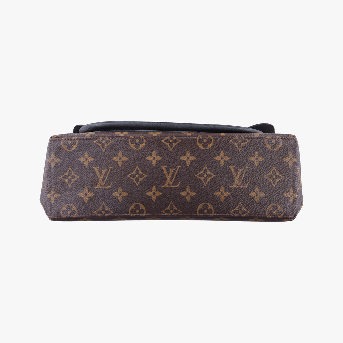 Pre-owned Louis Vuitton MARIGNAN brown×black Monogram Canvas×calf leather M44259 shoulderbag | stylenewstar
