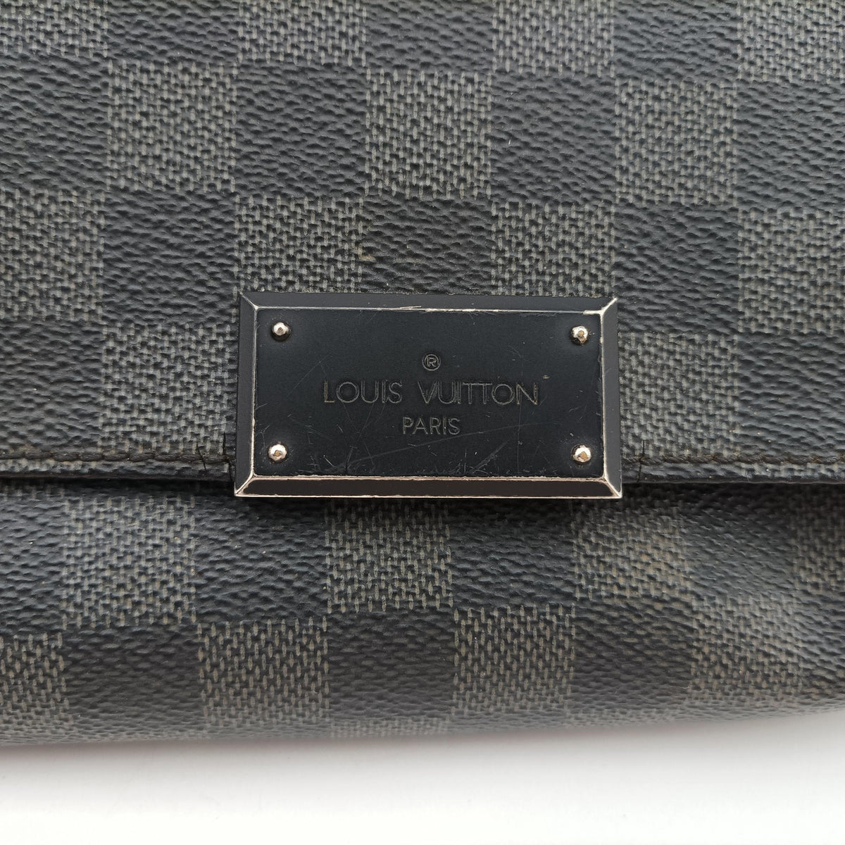 Vintage Louis Vuitton District PM Noir Damier GRAPHITE N41260 shoulderbag | stylenewstar