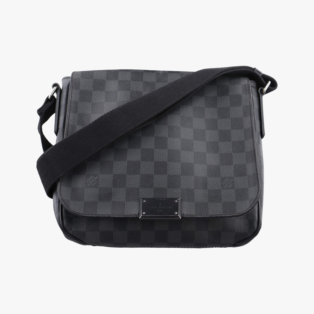 Vintage Louis Vuitton District PM Noir Damier GRAPHITE N41260 shoulderbag | stylenewstar
