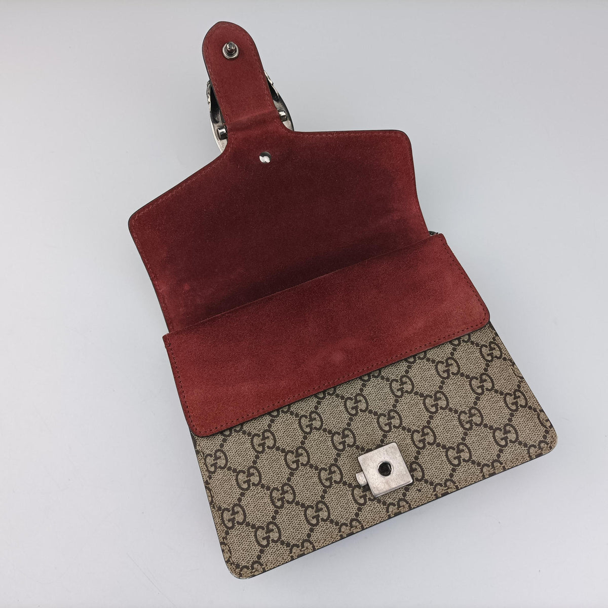 Pre-owned Gucci Dionysus Multicolour PVC coated canvas 421970 shoulderbag | stylenewstar