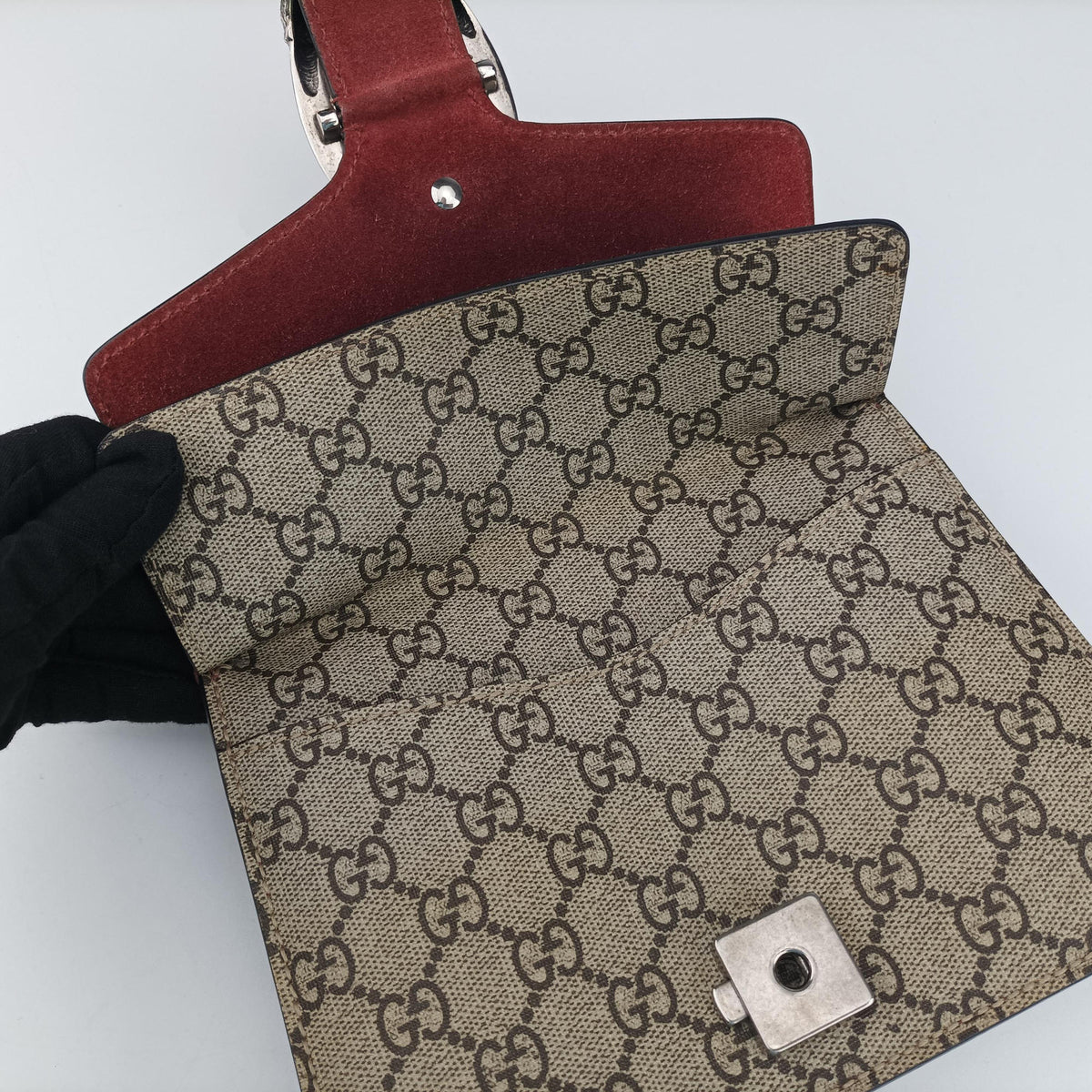 Pre-owned Gucci Dionysus Multicolour PVC coated canvas 421970 shoulderbag | stylenewstar