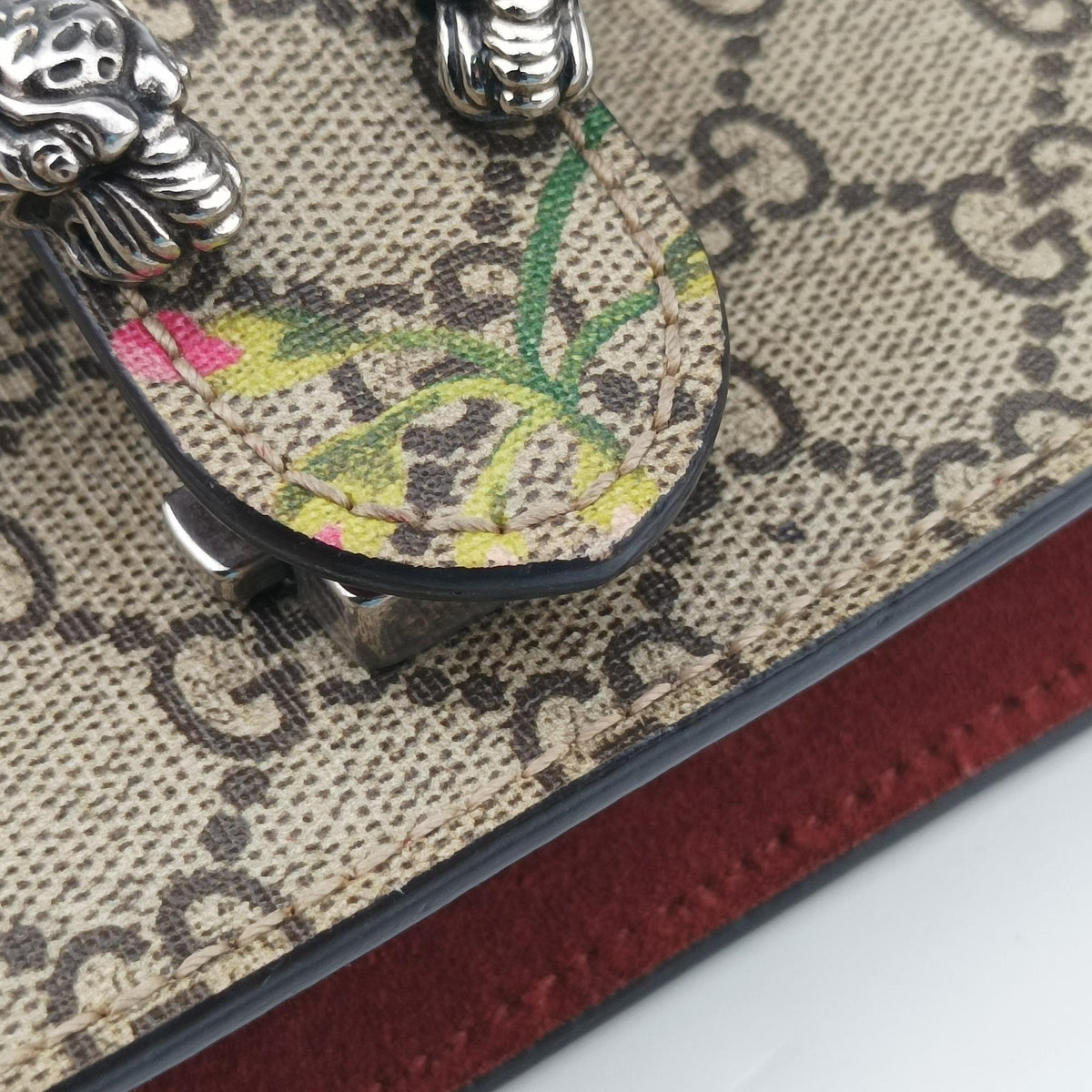 Pre-owned Gucci Dionysus Multicolour PVC coated canvas 421970 shoulderbag | stylenewstar
