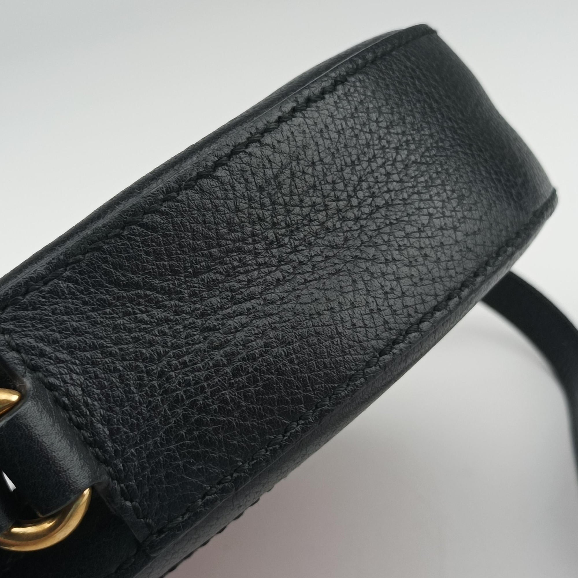 Pre-owned Gucci Ophidia Red×black Velour×leather 574978 shoulderbag | stylenewstar