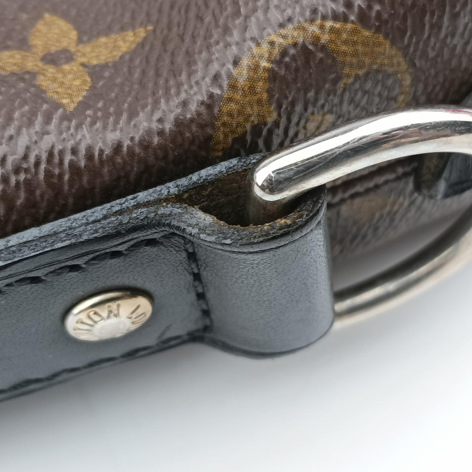 Vintage Louis Vuitton KITAN brown Monogram Canvas M40388 handbag | stylenewstar