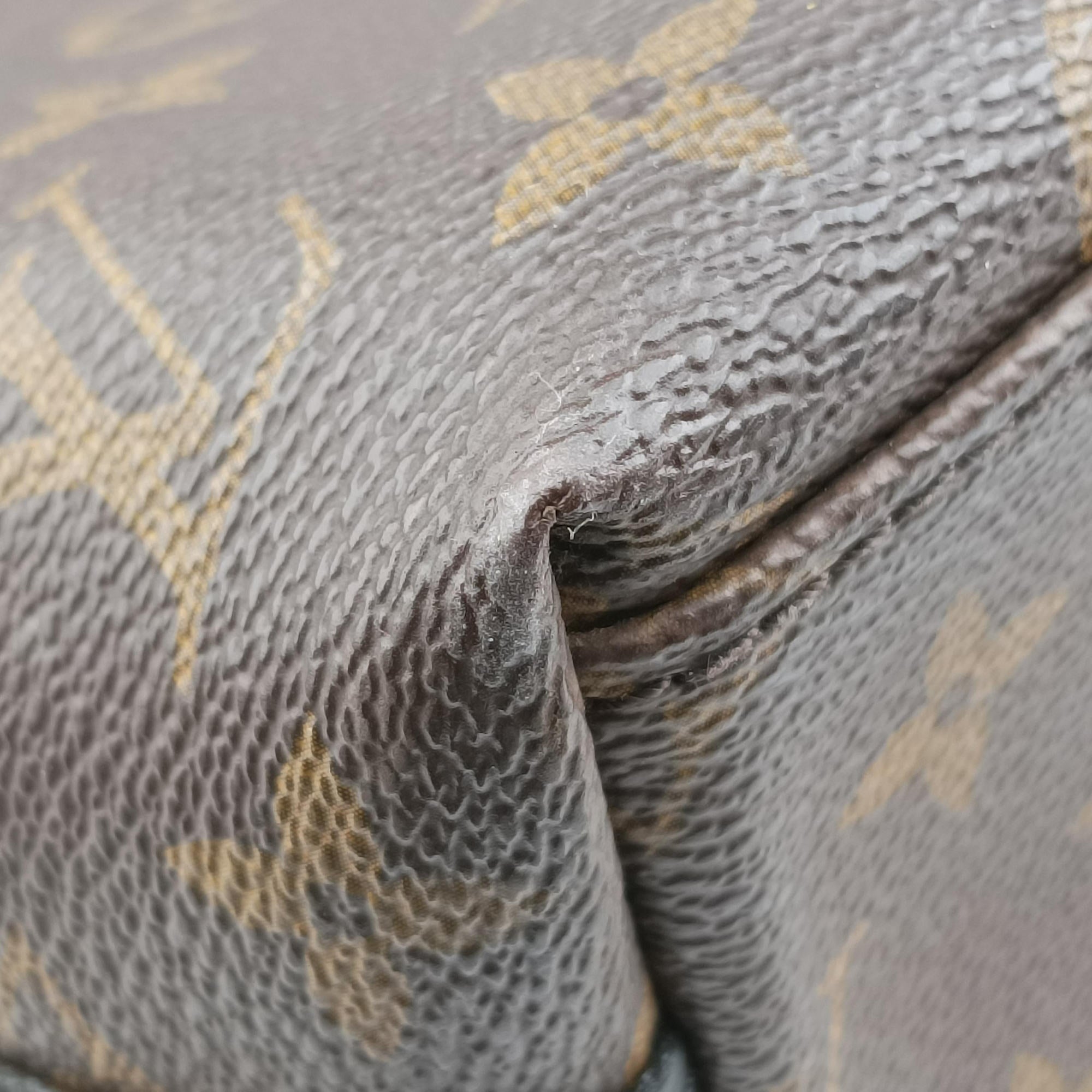 Vintage Louis Vuitton KITAN brown Monogram Canvas M40388 handbag | stylenewstar