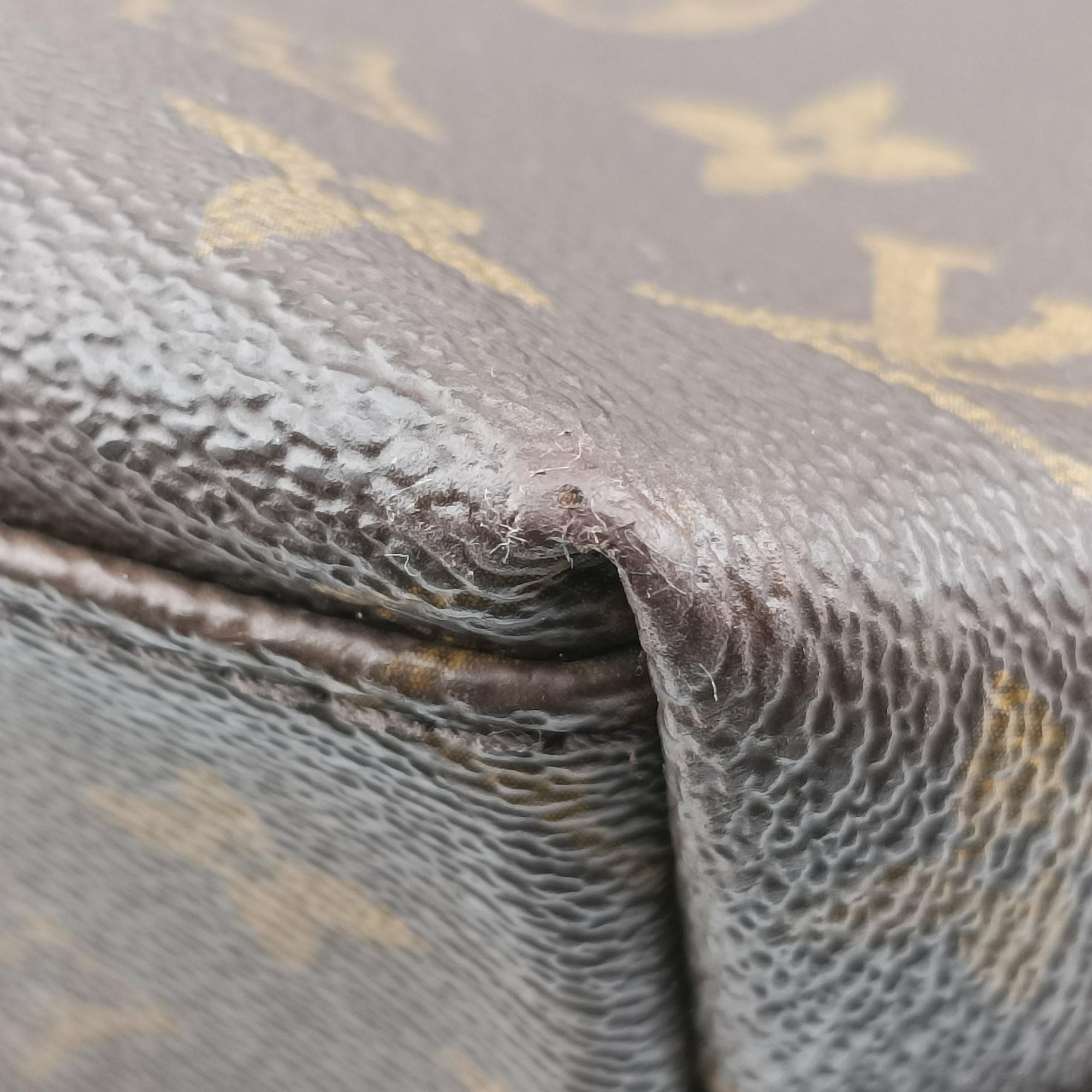 Vintage Louis Vuitton KITAN brown Monogram Canvas M40388 handbag | stylenewstar
