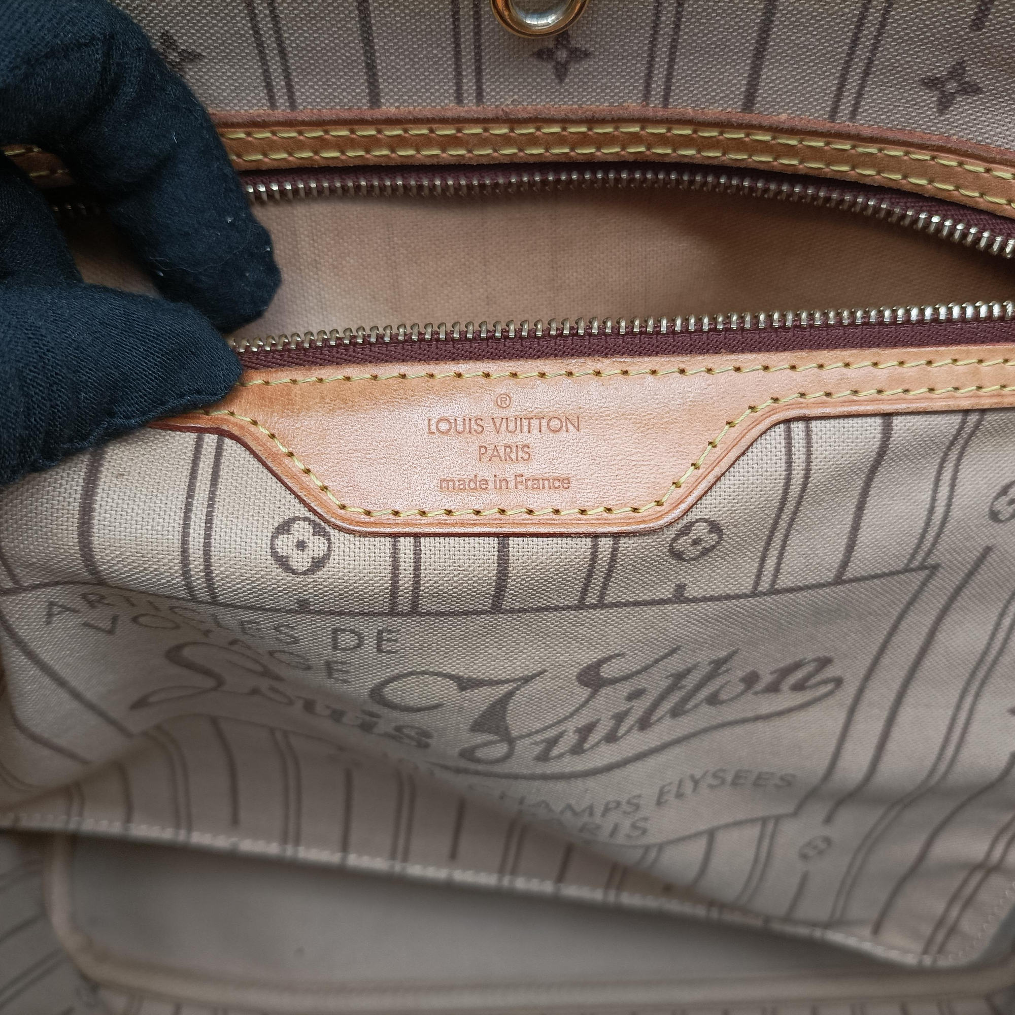 Secondhand Louis Vuitton NEVERFULLMM Brown Monogram Canvas M40156 shoulderbag | stylenewstar