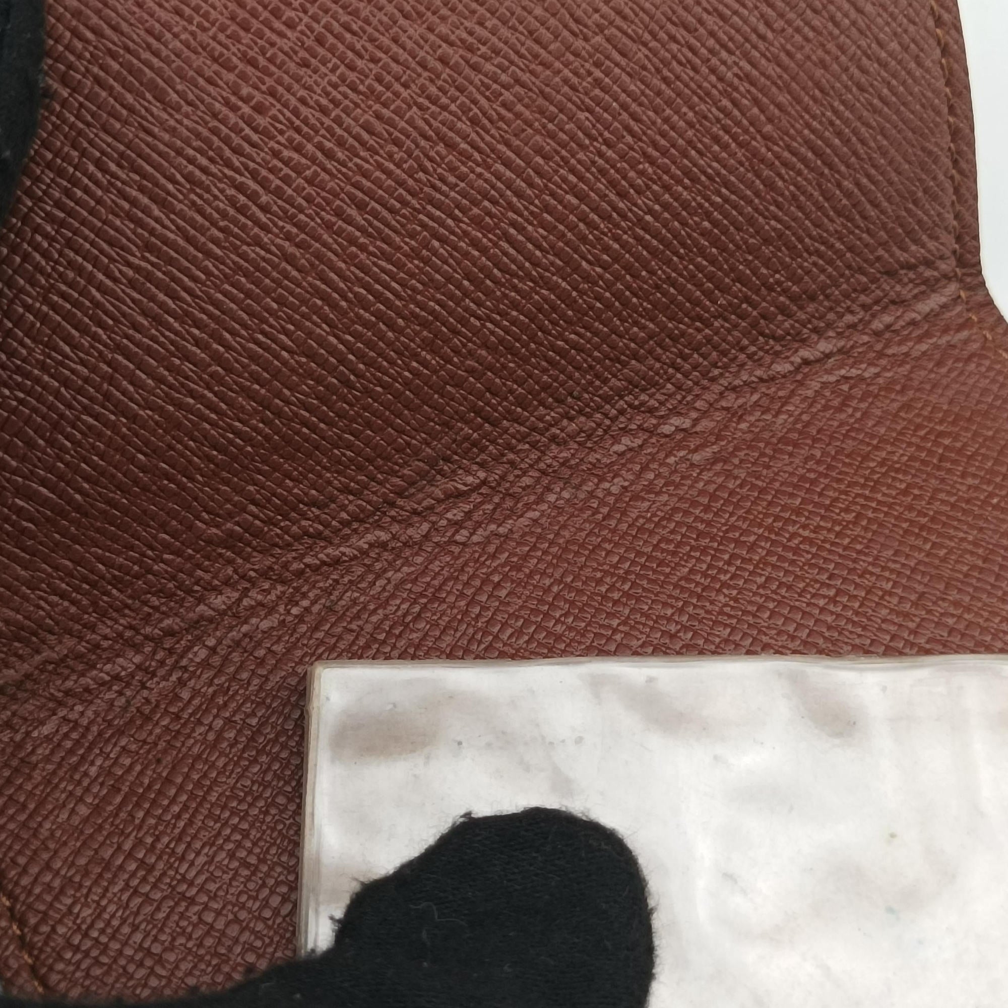 Pre-owned Louis Vuitton Porte Cartes Credit Pression Brown Monogram Canvas M60937 cardcase | stylenewstar