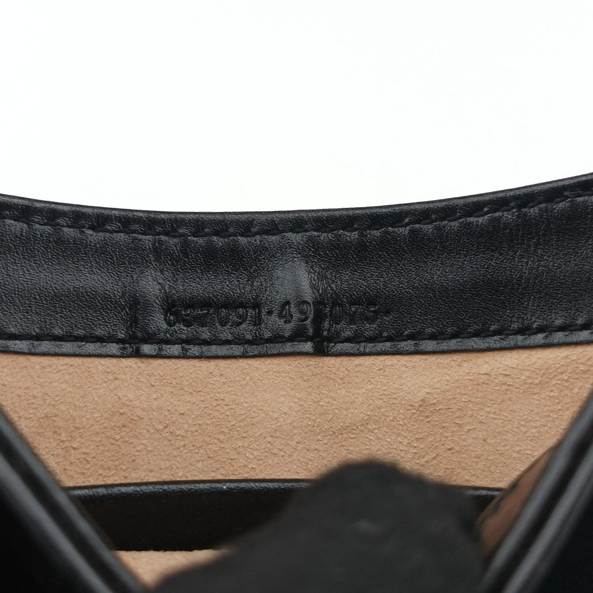 Pre-owned Gucci JACKIE 1961 Black Leather 637091 shoulderbag | stylenewstar