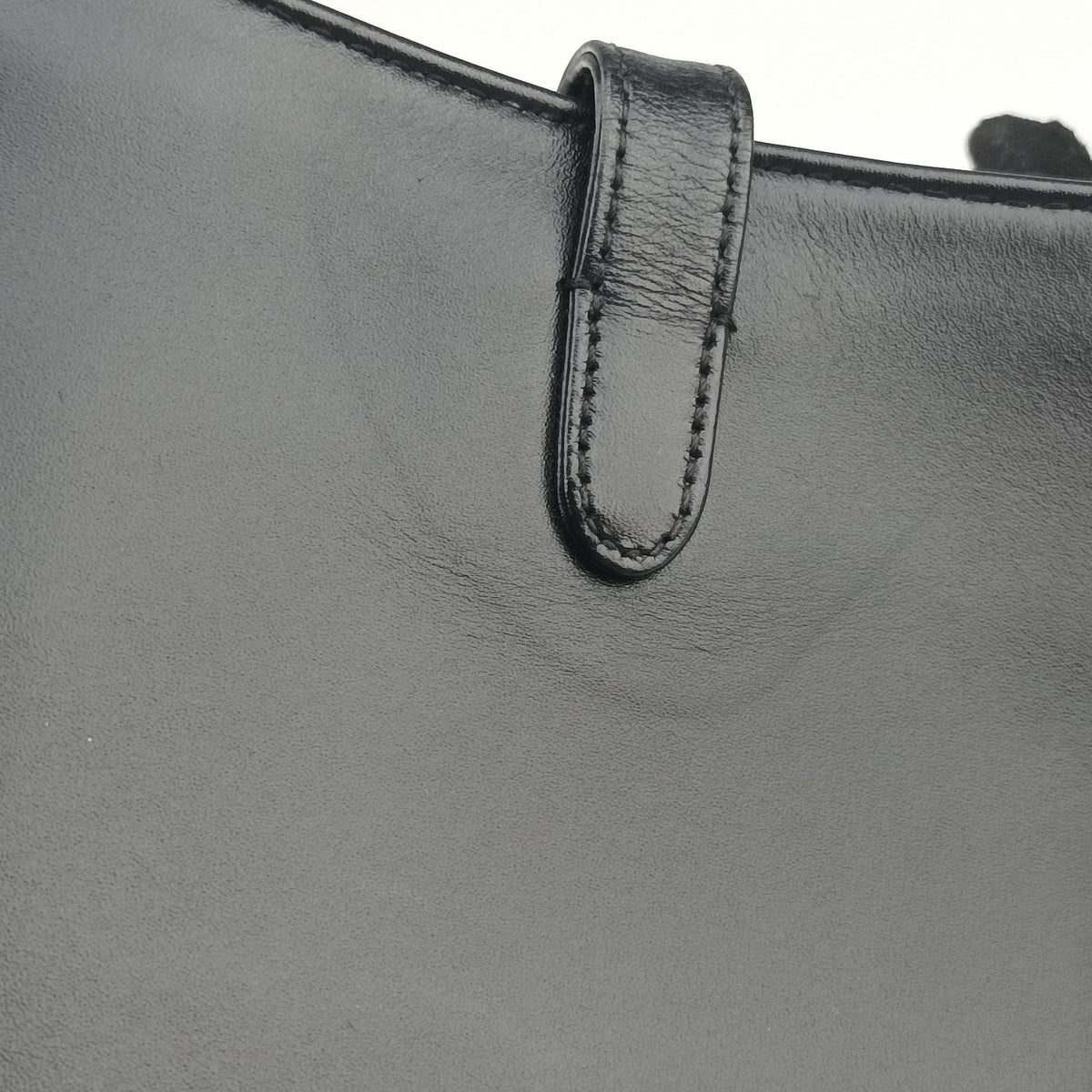 Pre-owned Gucci JACKIE 1961 Black Leather 637091 shoulderbag | stylenewstar