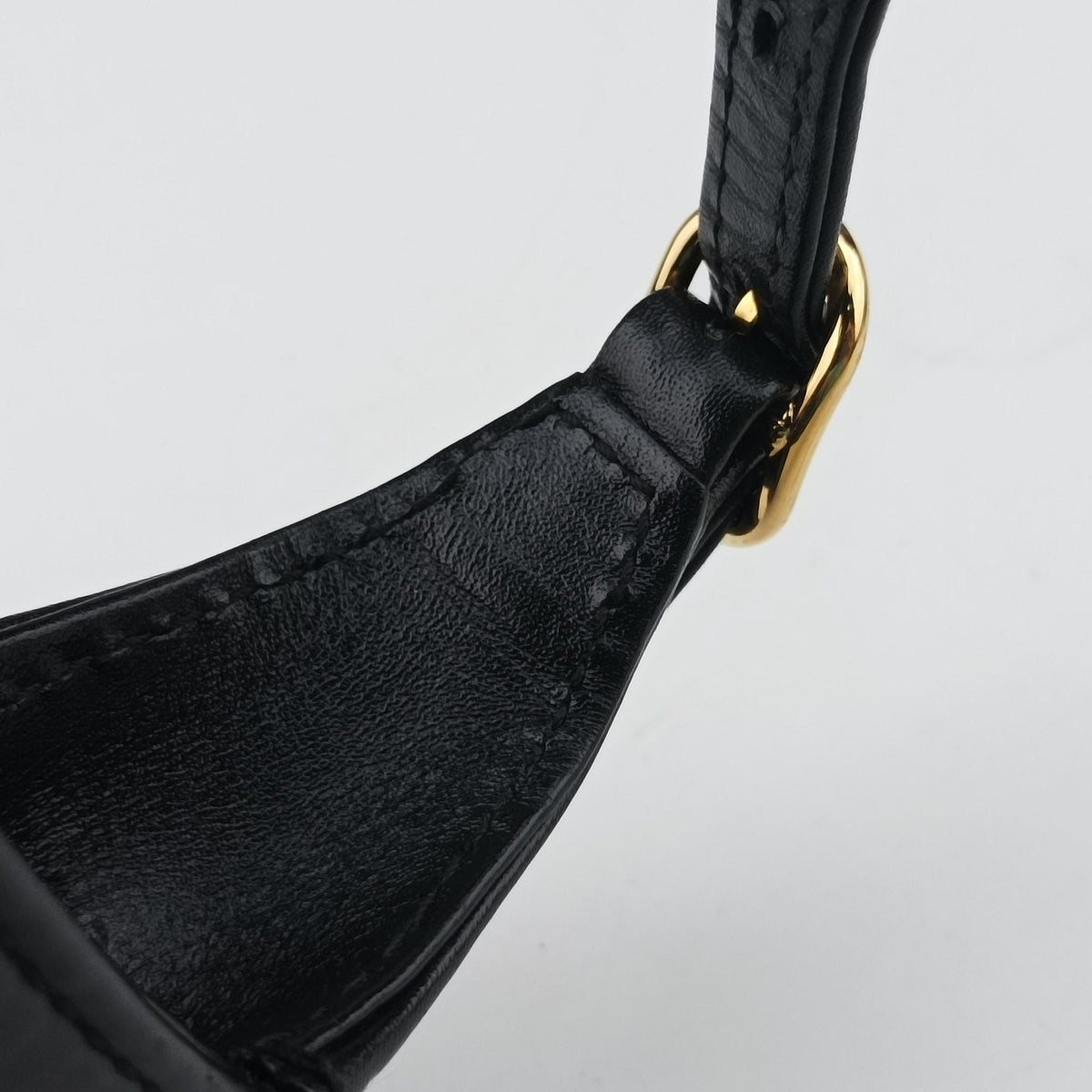 Pre-owned Gucci JACKIE 1961 Black Leather 637091 shoulderbag | stylenewstar