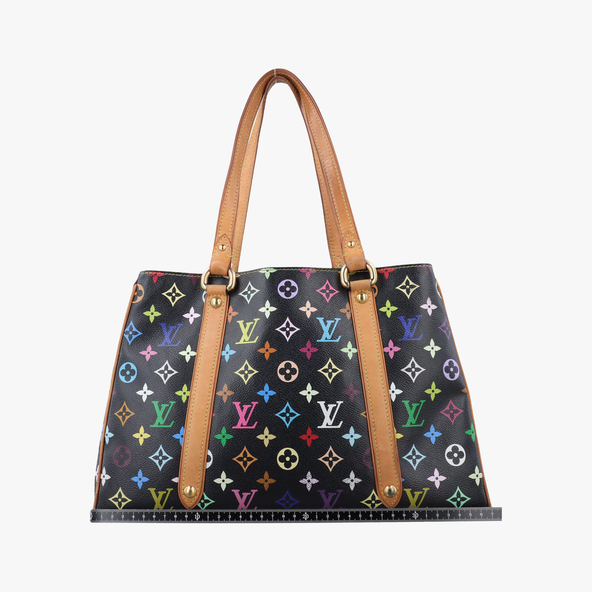 Pre-owned Louis Vuitton Aurelia MM Noir Monogram Multicolor M40095 shoulderbag | stylenewstar