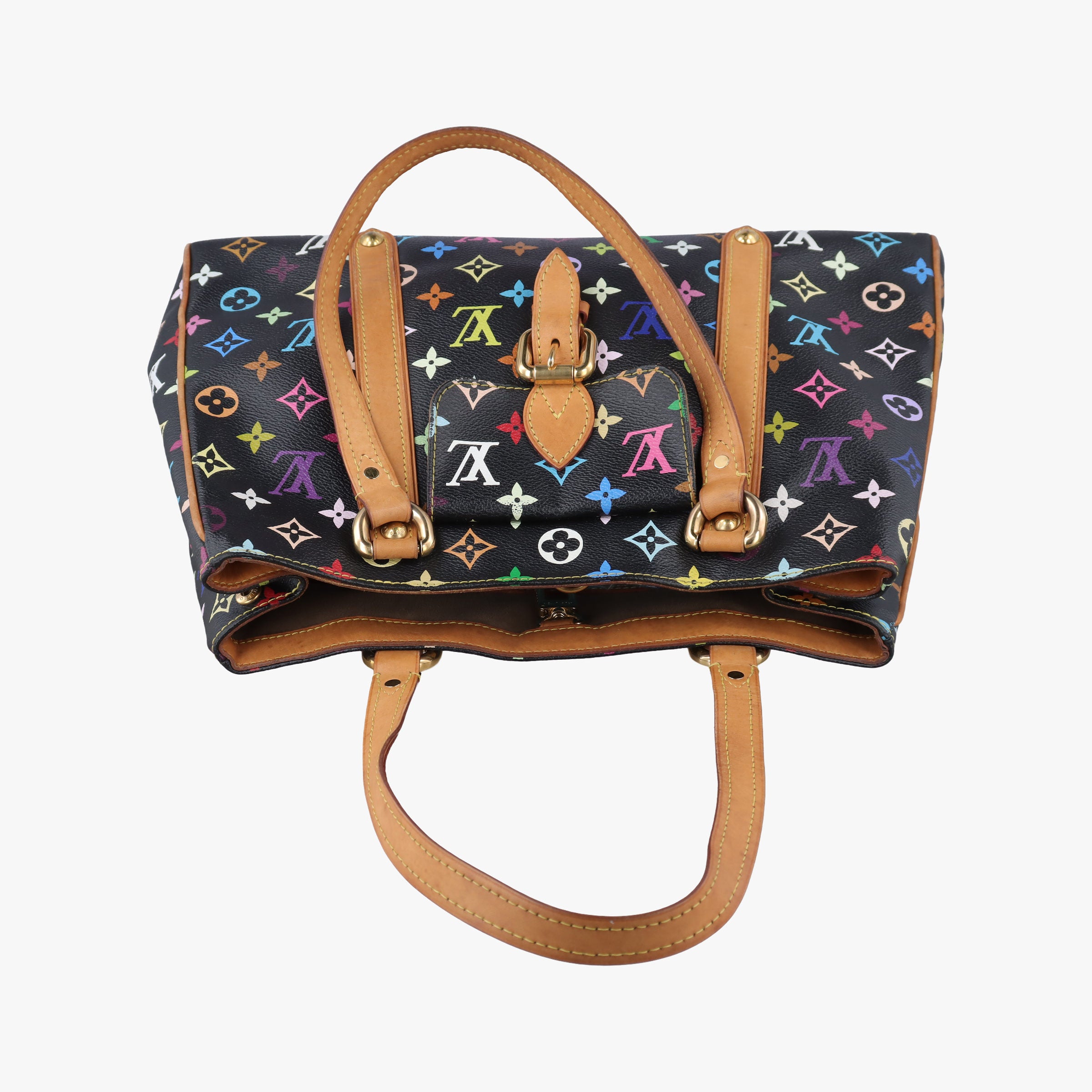 Pre-owned Louis Vuitton Aurelia MM Noir Monogram Multicolor M40095 shoulderbag | stylenewstar