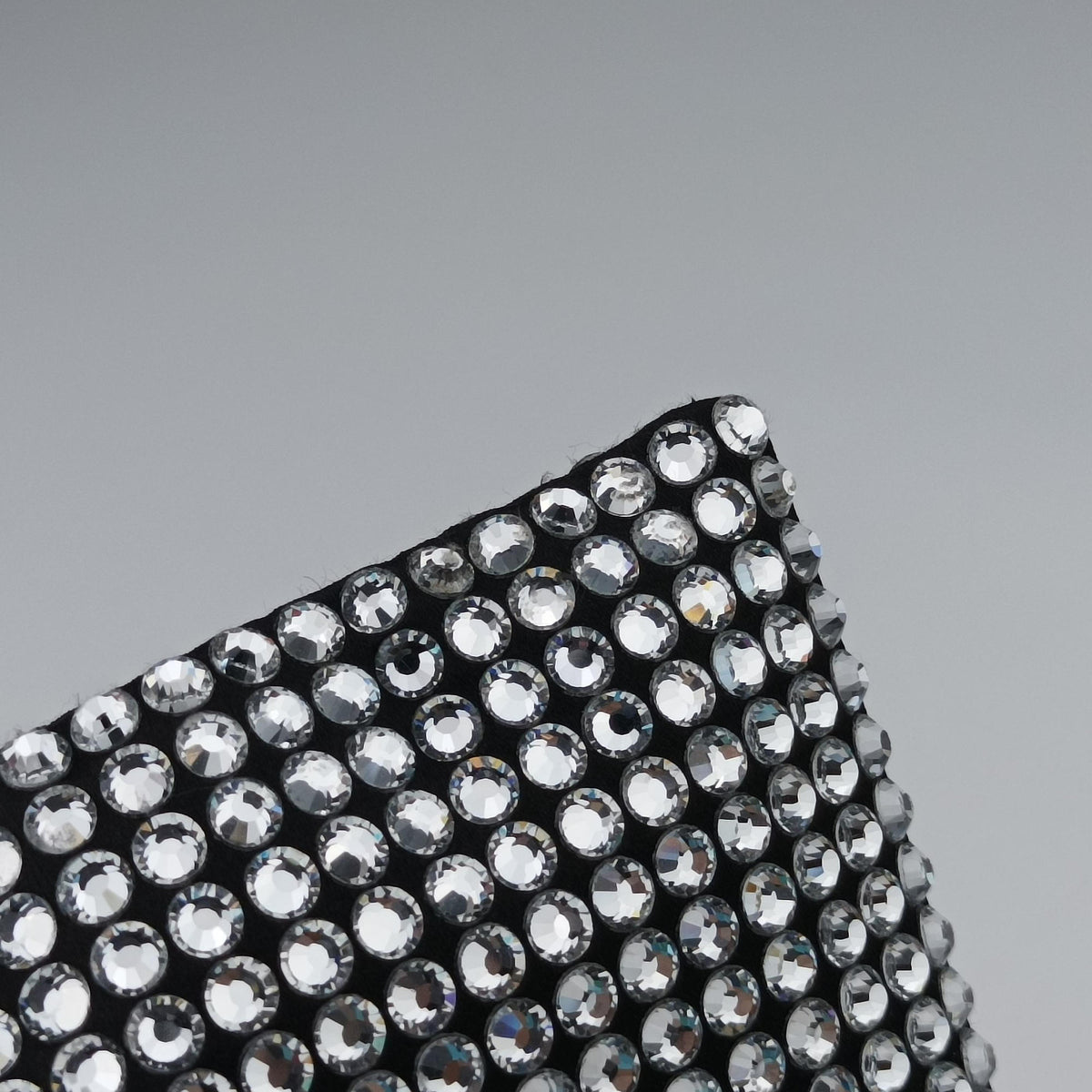 Pre-owned Prada Rosa Satin Crystal Mini Tote Silver Rhinestone 1BA253 shoulderbag | stylenewstar