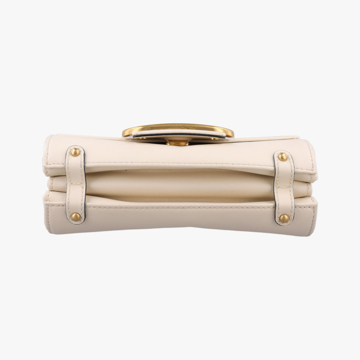 Pre-owned Valentino VLogo White Leather  shoulderbag | stylenewstar
