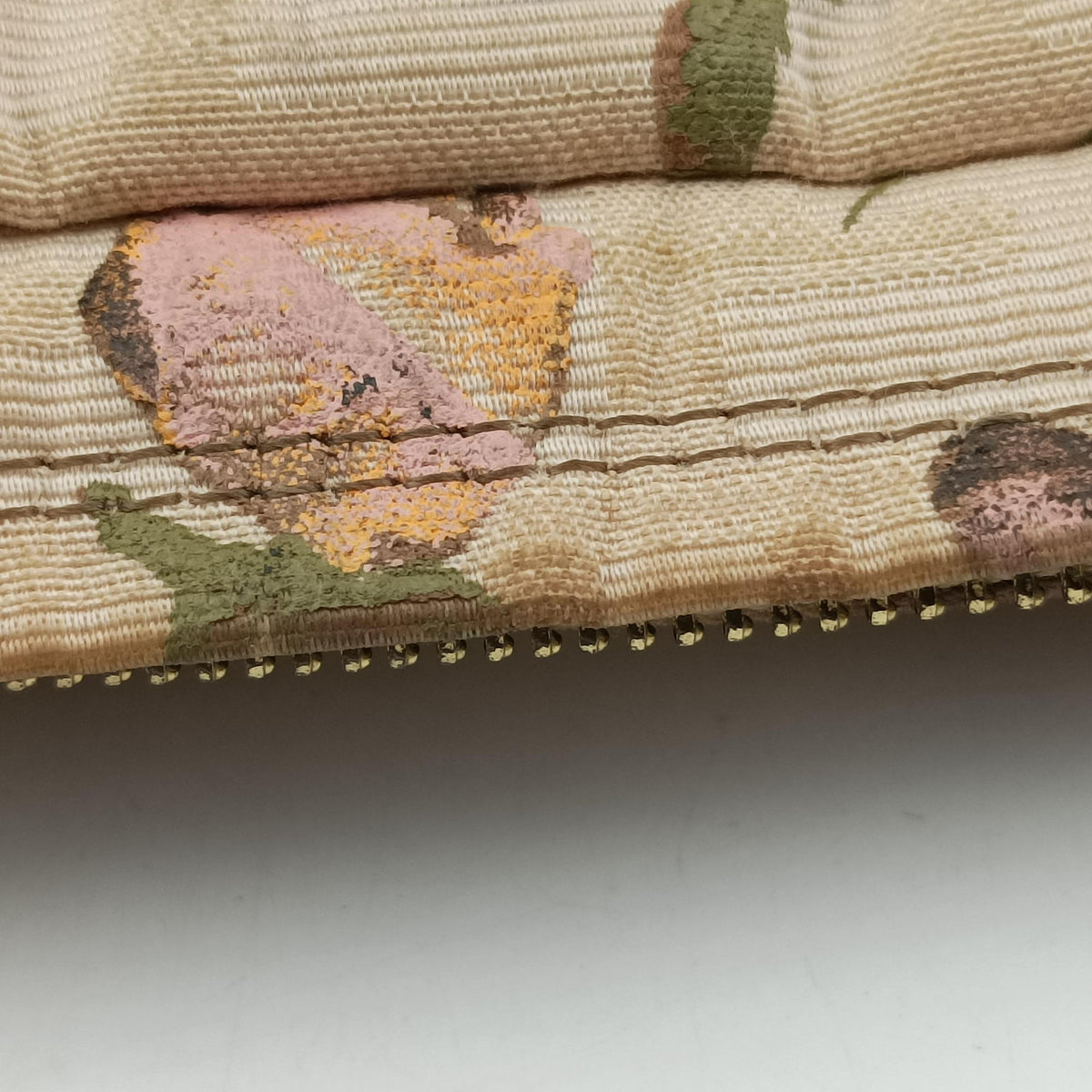 Vintage Fendi Chef Perforated Charm Zucca Print Multicolour canvas 8BR448 handbag | stylenewstar