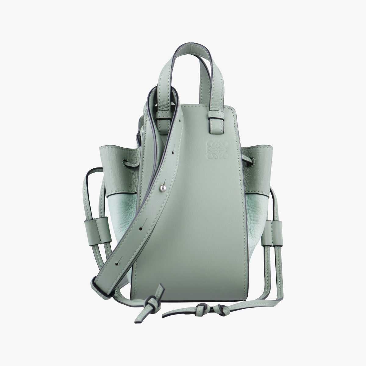 Vintage Loewe hammock Green Leather  shoulderbag | stylenewstar