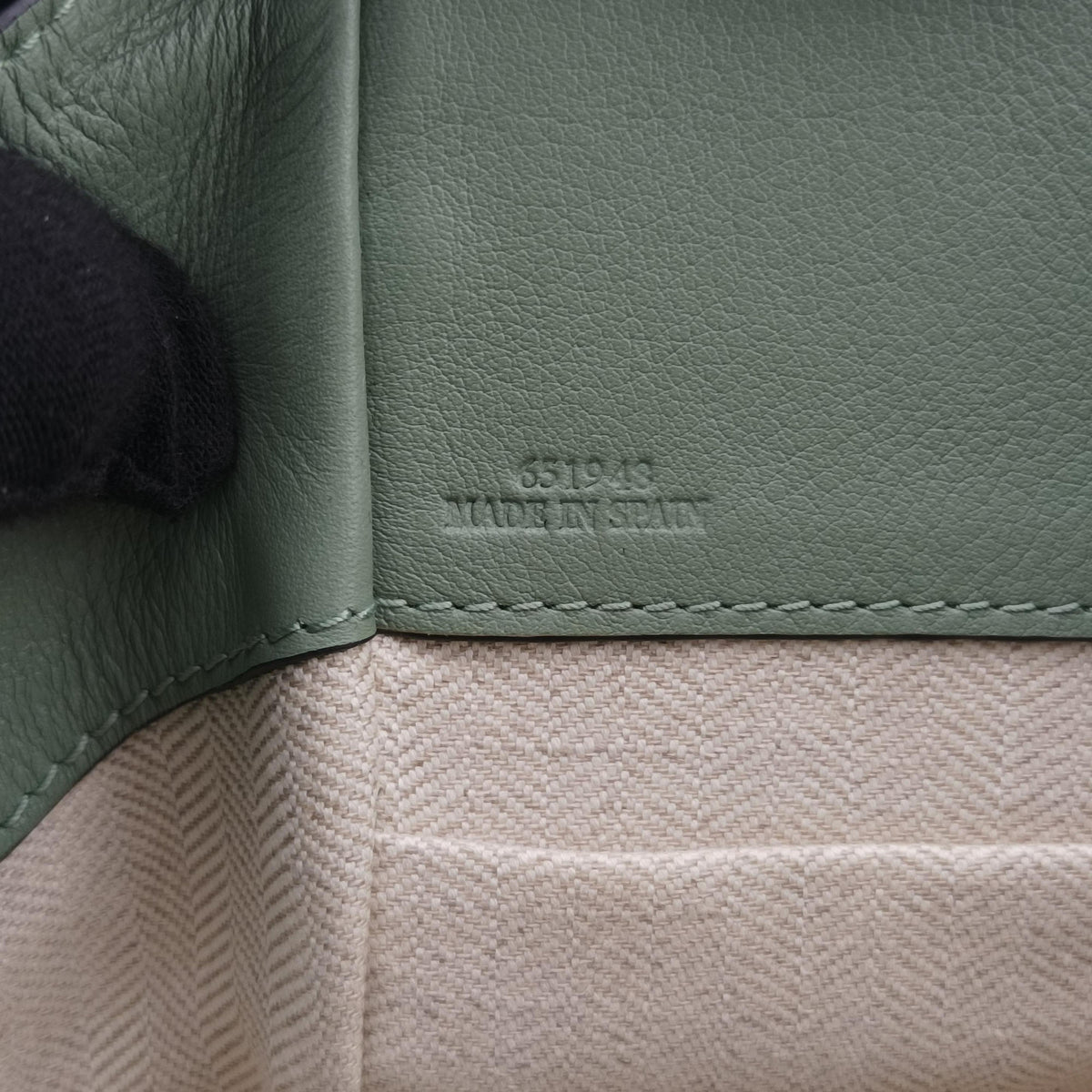 Vintage Loewe hammock Green Leather  shoulderbag | stylenewstar