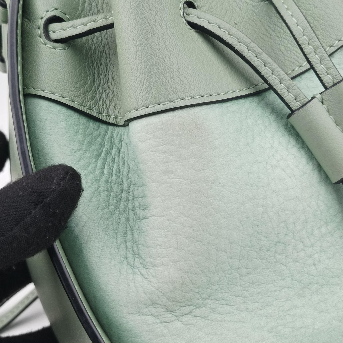 Vintage Loewe hammock Green Leather  shoulderbag | stylenewstar