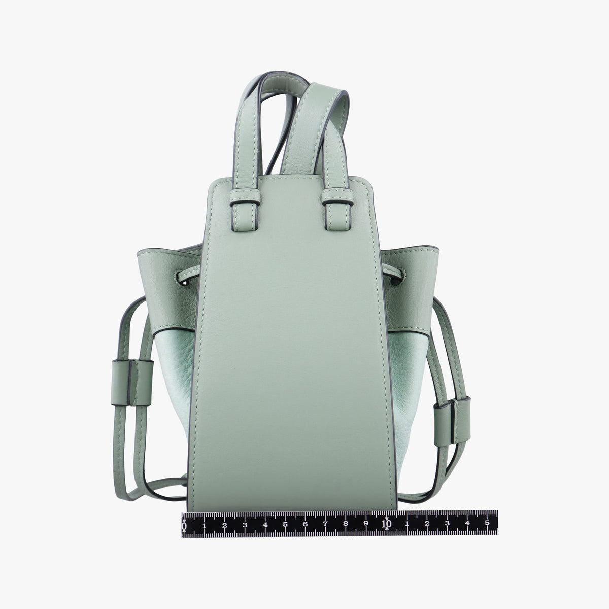 Vintage Loewe hammock Green Leather  shoulderbag | stylenewstar